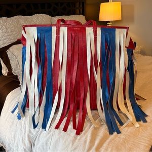 Balenciaga XL Fringe Bazar Tote
